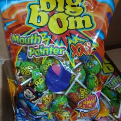 Paquete Chupas Grandes con Chicle