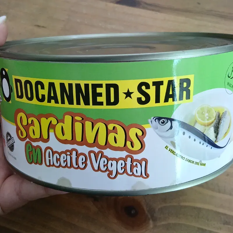Sardinas en Aceite Vegetal