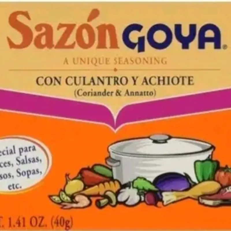 Sazón Goya con Culantro y Achiote