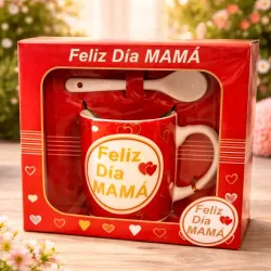 Taza "Feliz día Mamá"