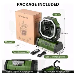 Ventilador Recargable