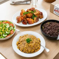 Combo de masas de cerdo fritas para 10 personas 
