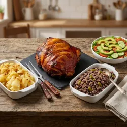 Combo de pernil asado al horno para 10 personas 