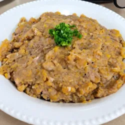 Fufú de plátano con mojito