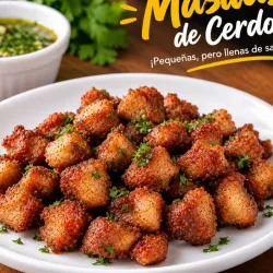 Masitas de cerdo fritas