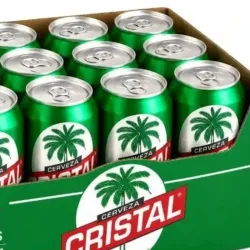 erveza Cristal (10 latas)