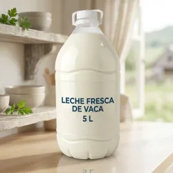 Porrón de leche de vaca (5L)
