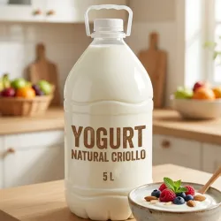 Yogurt criollo cremoso (5L)