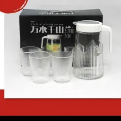 JUEGO DE 4 VASOS CON JARRA