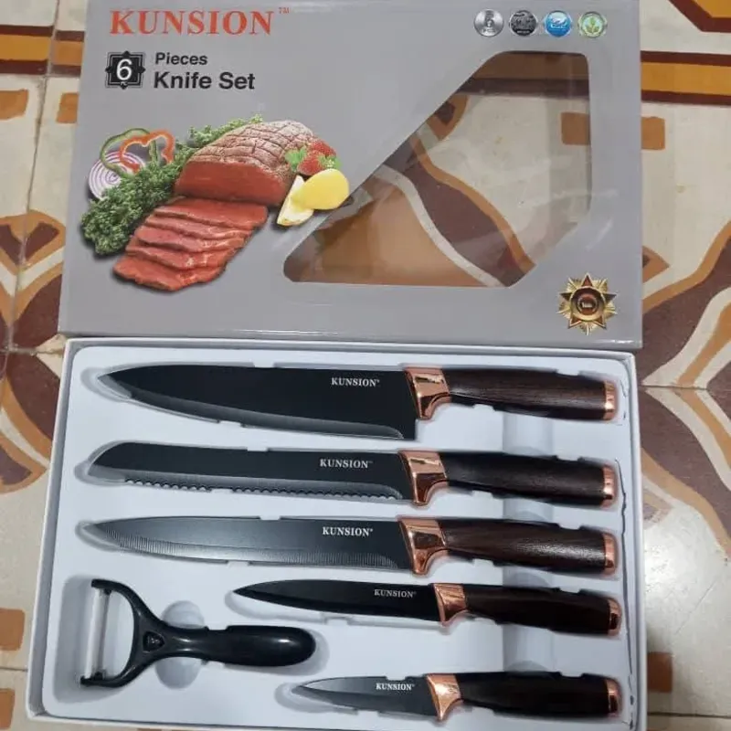 SET DE CUCHILLOS PARA COCINA