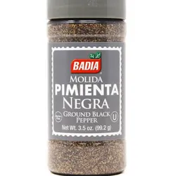 Pimienta negra molida