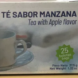 Té negro sabor manzana