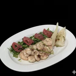 Camarones Grille con Arroz