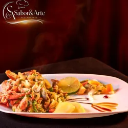 Fajita de cerdo