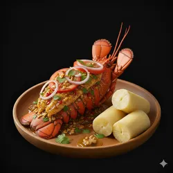 Langosta Varadero con Arroz