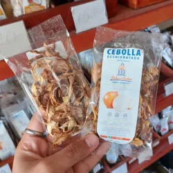 Cebolla deshidratada en aros (15g)