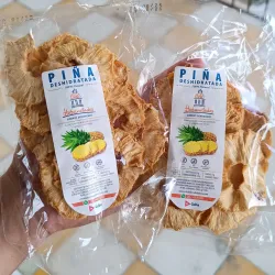 Piña deshidratada sin centro (70g)