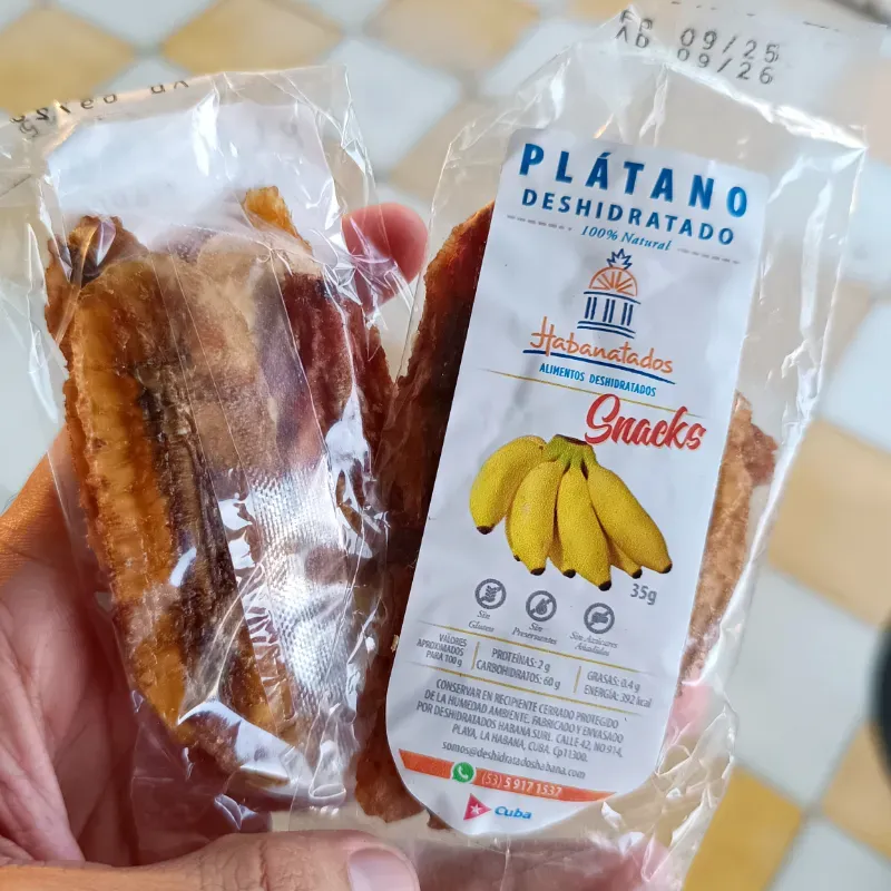 Platanito Deshidratado