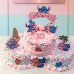 Cake de Stitch):