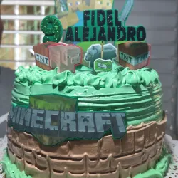 Cake temática MINECRAFT