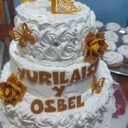 Pastel de Boda 3 Pisos