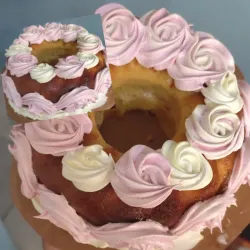 Roscón con merengue