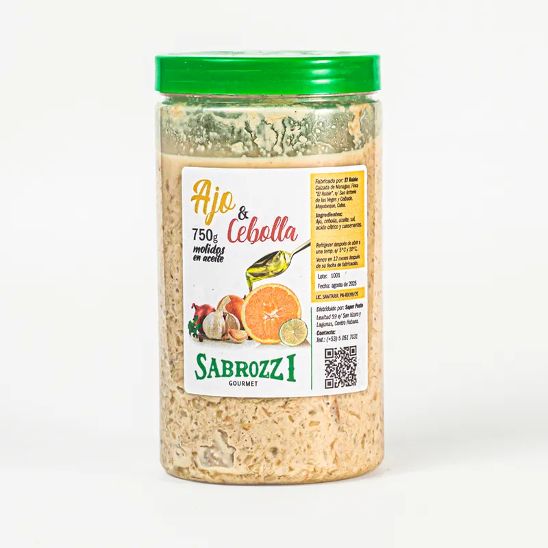 Ajo Molido en Aceite 750gr