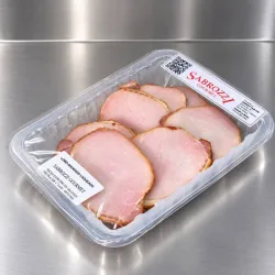 Bandeja de Lomo de Cerdo Ahumado Lasqueado 1lb