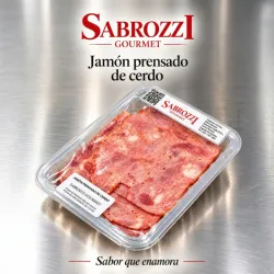 Bandeja Jamón Prensado de Cerdo Lasqueado 1lb