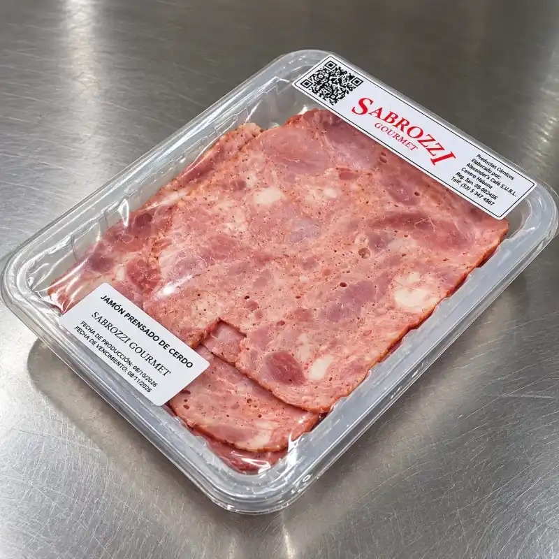 Bandeja Jamón Prensado de Cerdo Lasqueado 1lb