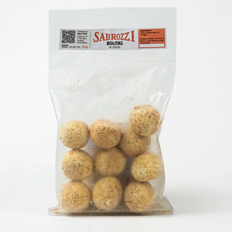 Bolitas de queso 250gr
