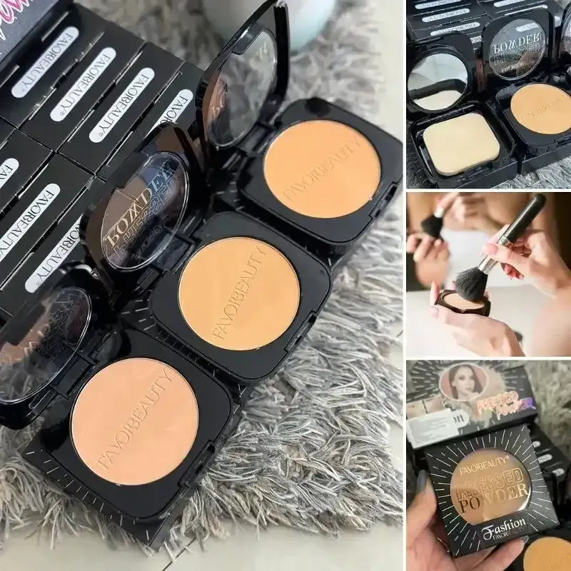 Polvo Compacto con Esponja y Espejo