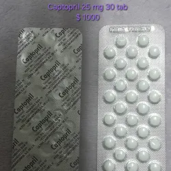 Captopril 30 tabletas