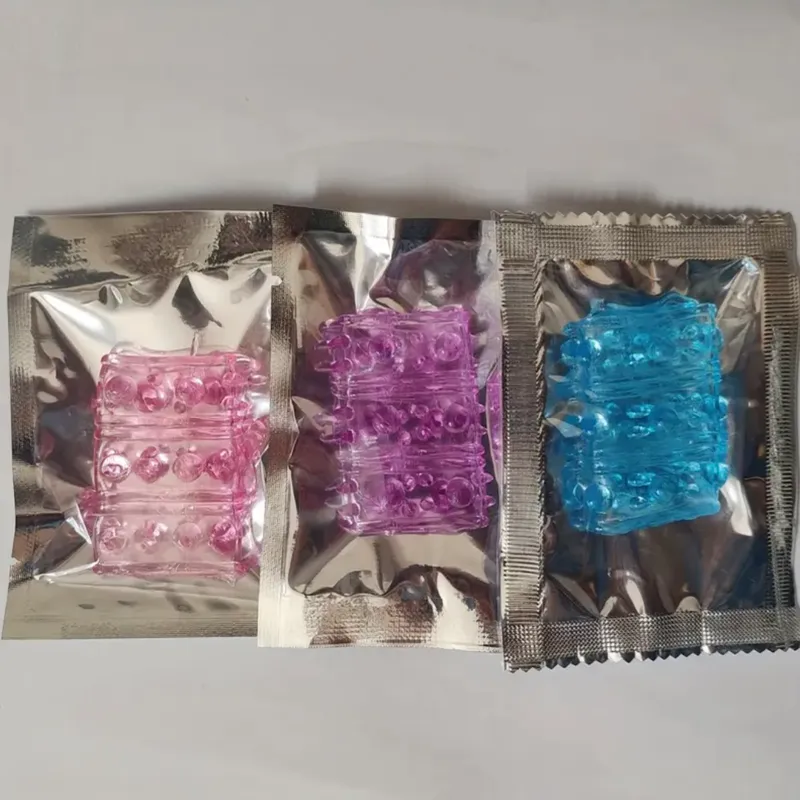 Anillo para Pene con Textura de Burbuja
