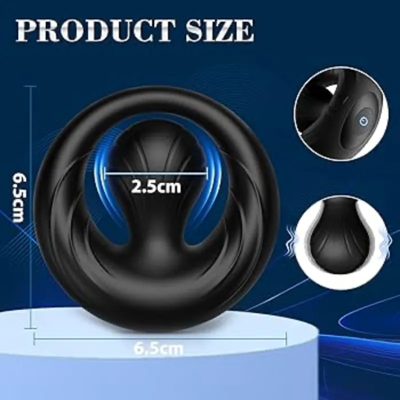 Anillo Vibrador con Bulbo