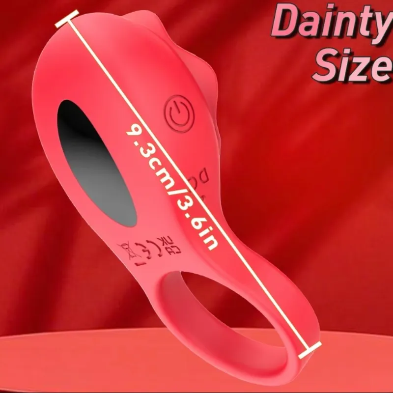 Anillo Vibrador de Rosa para Pene
