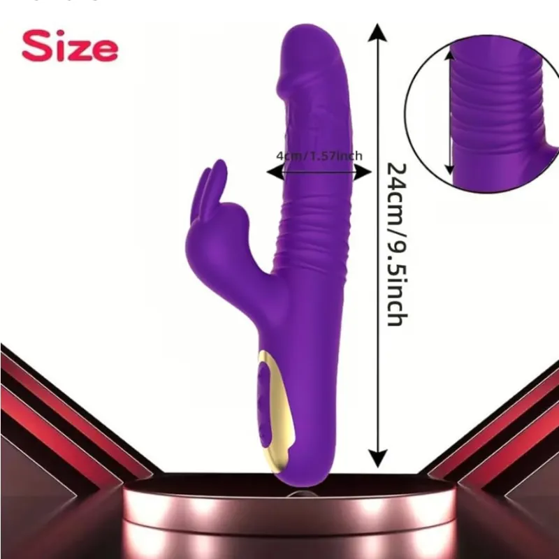 Conejo Vibrador de Empuje