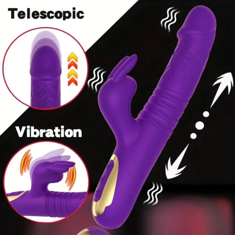 Conejo Vibrador de Empuje