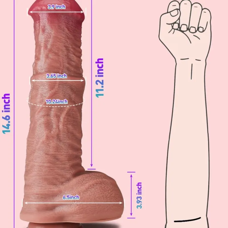 Consolador de Caballo Enorme y Grueso