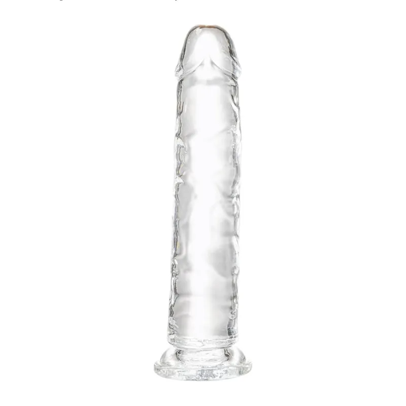 Consolador Transparente