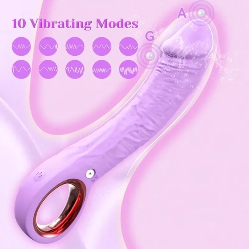 Consolador Vibrador de Pto G