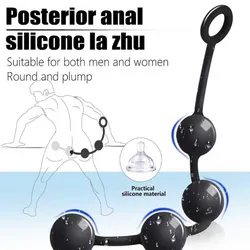 Cuentas Anales Negras Talla XL