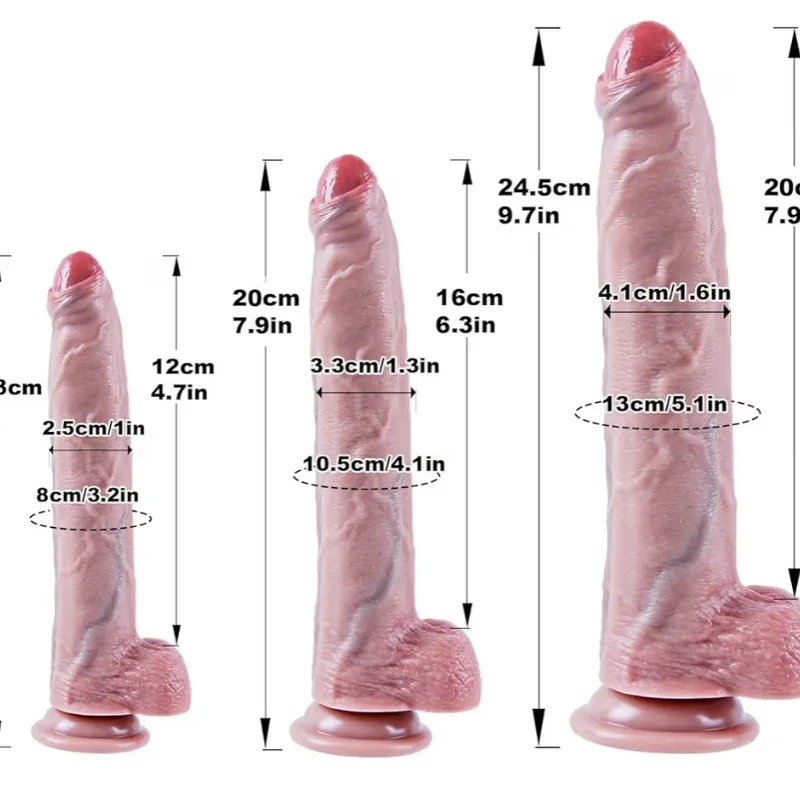 Dildo Realista Venoso Talla S