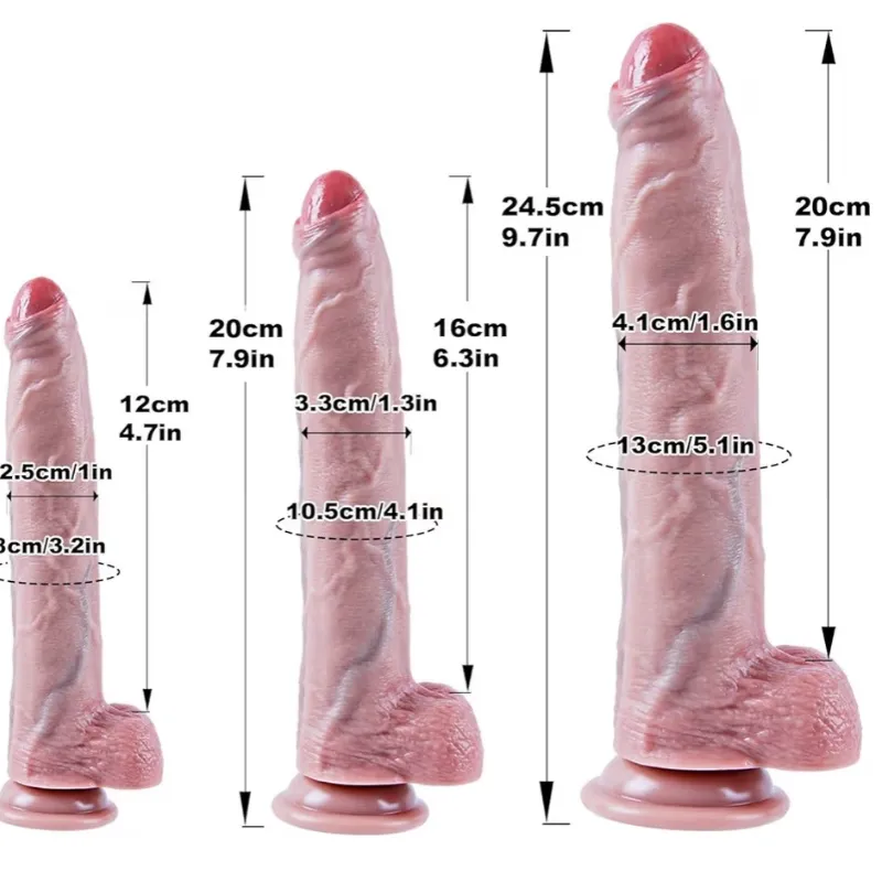 Dildo Realista Venoso Talla L
