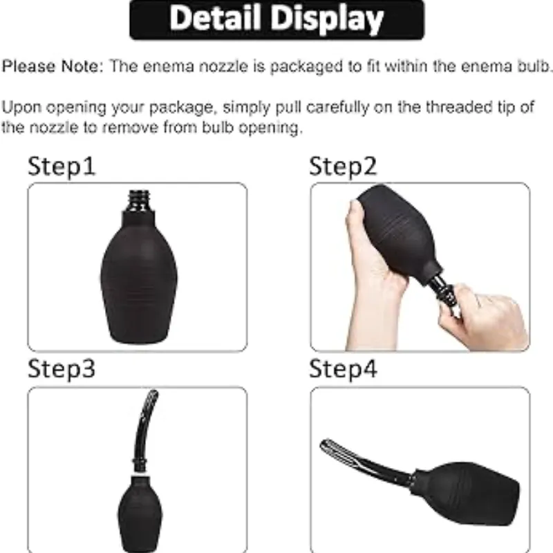 Ducha Vaginal o Enema Negro