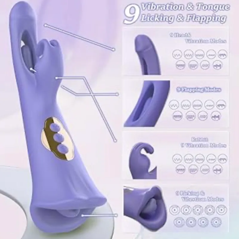FlappingG Spot Vibrador con Boca