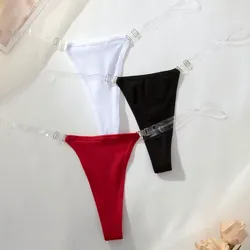 Conjunto de Hilos con Tirantes Transparentes