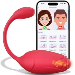 Huevo Vibrador con Calefacción