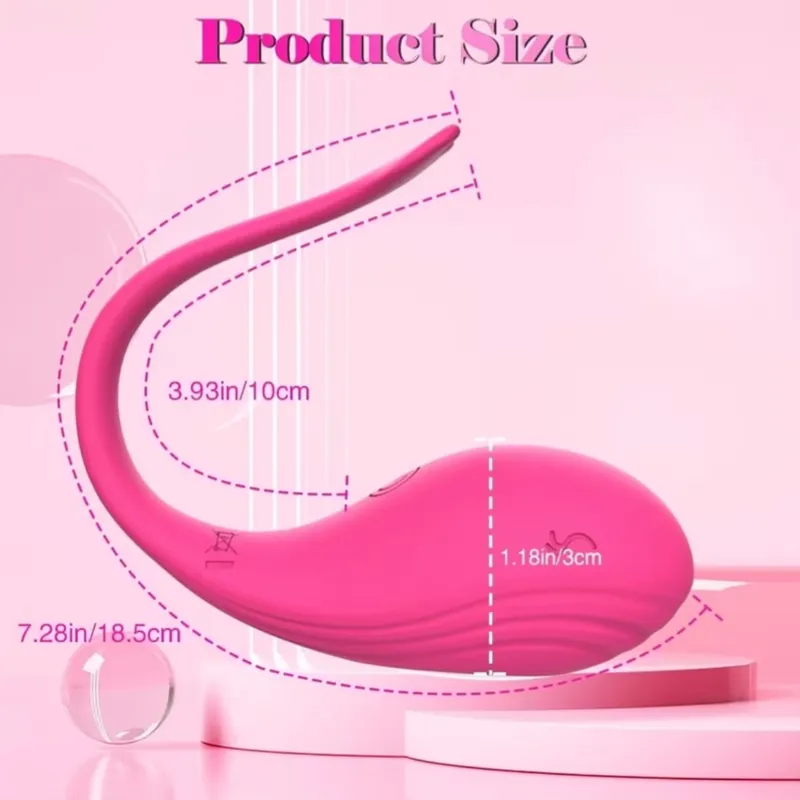 Huevo Vibrador de Ballena