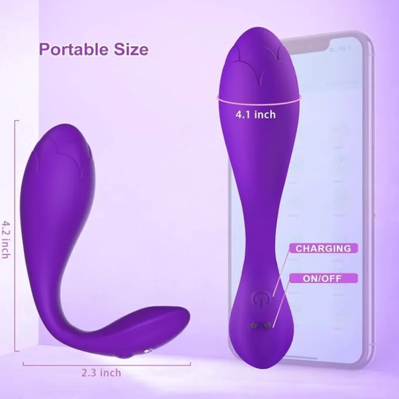 Huevo Vibrador Morado